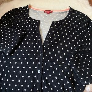 Polka Dot Cardigan